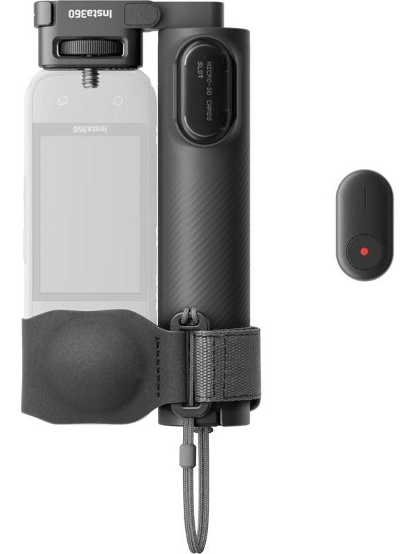 Insta360 Foldable 2-in-1 Selfie Stick Remote Kit - 1/4" Mount