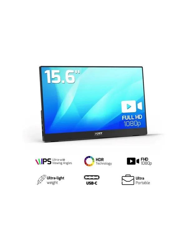15.6" PORT Designs PORT Connect LCD monitor - Full HD (1080p) - 15.6"