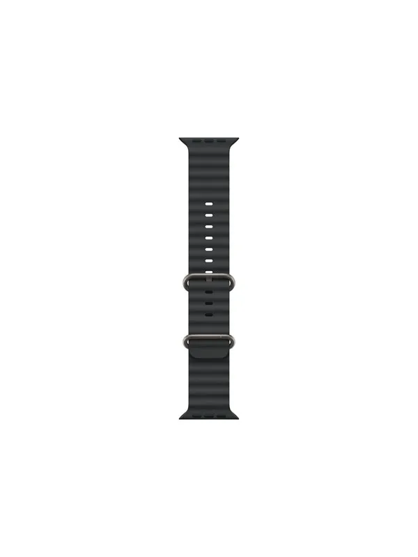 Apple 49mm Black Ocean Band - Titanium Finish