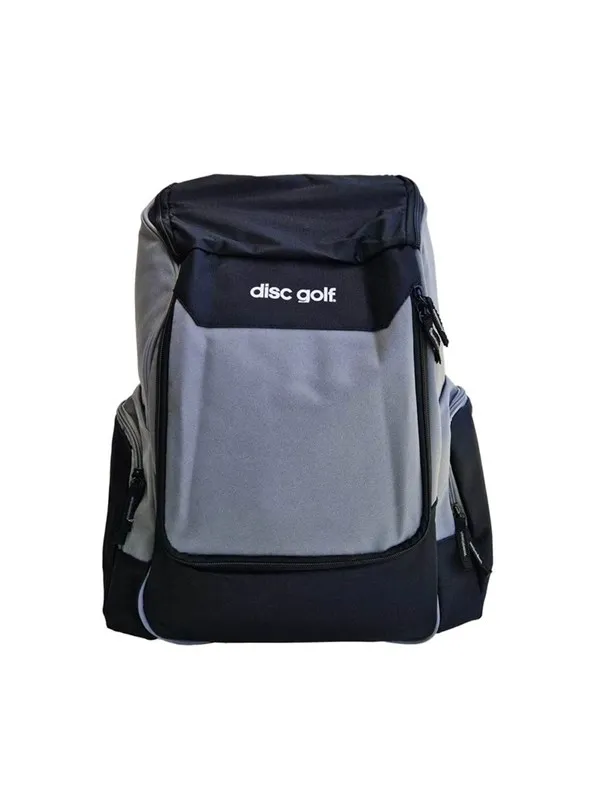 ASG Disc Golf Backpack - Black/Grey