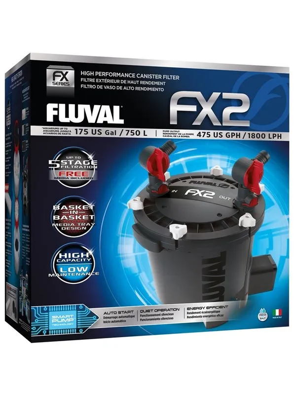 FLUVAL FX2 Canister Filter 750L 1800LPH