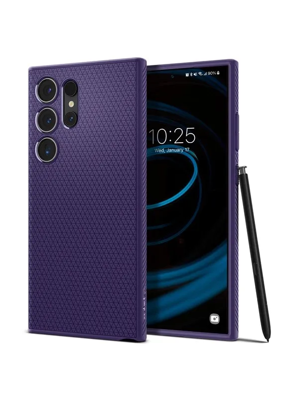 Spigen Liquid Air - deep purple - Samsung Galaxy S24 Ultra