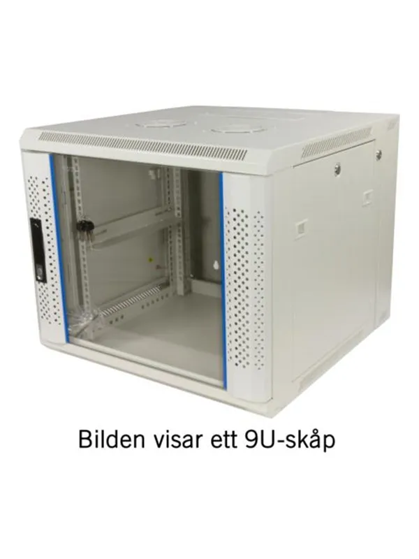 TOTEN System Z - 9U - Wall Mount Rack Cabinet