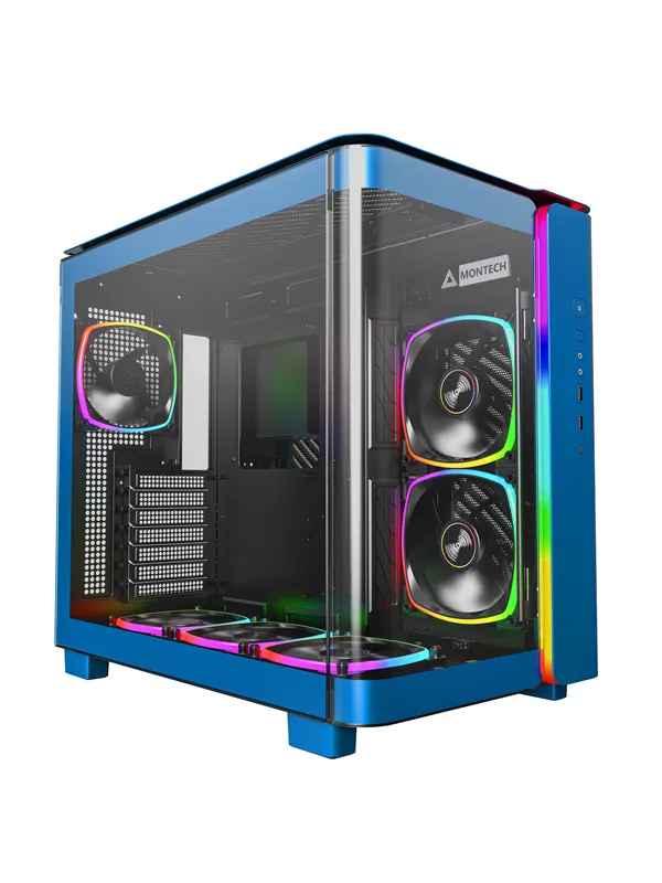 Montech King 95 Pro - Prussian Blue - Kabinett - Miditower - Blå