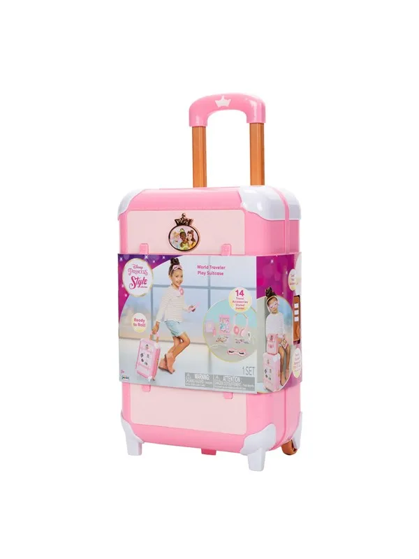 Jakks Disney Princess - Style Collection World Traveler Play Suitcase