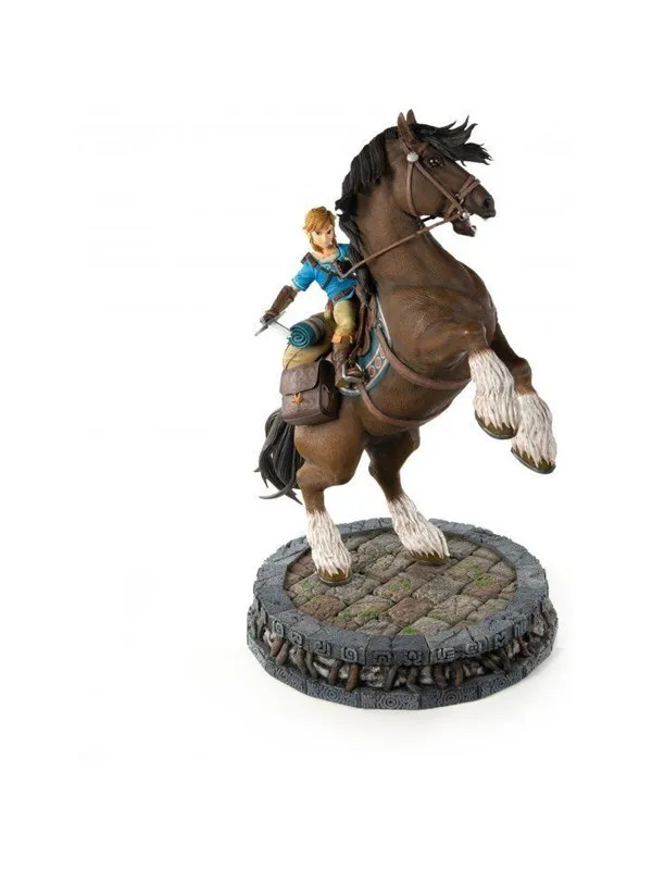 First 4 Figures - The Legend of Zelda: Breath of the Wild: Link on Horseback (Standard Edition) - Figur