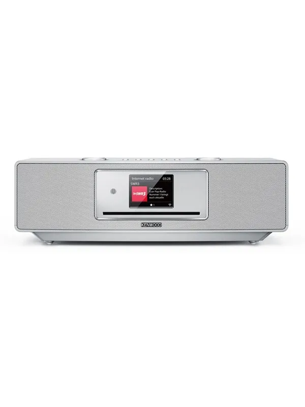 Kenwood CR-ST700SCD-S minianlæg med DAB+/Internetr - DAB/DAB+/AM/FM - Sølv