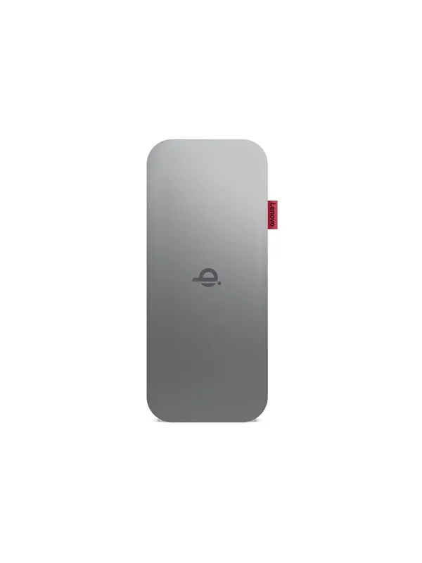 Lenovo Go power bank - Li-pol - USB-C - 30 Watt Nødlader - Svart - 10000 mAh