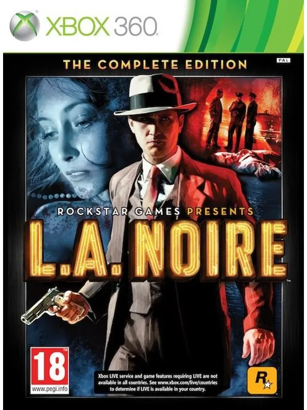L.A. Noire Complete Edition - Microsoft Xbox 360 - Action/Adventure