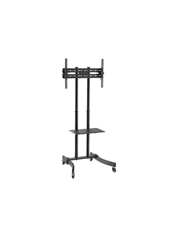 LogiLink TV/monitor cart 37-70" height adjustable 40 kg max. - Max 40 kg - recommended for 70"