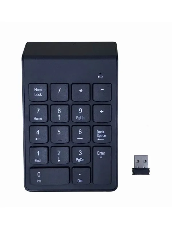 Gembird Numeric keypad - wireless - Numpad - Svart