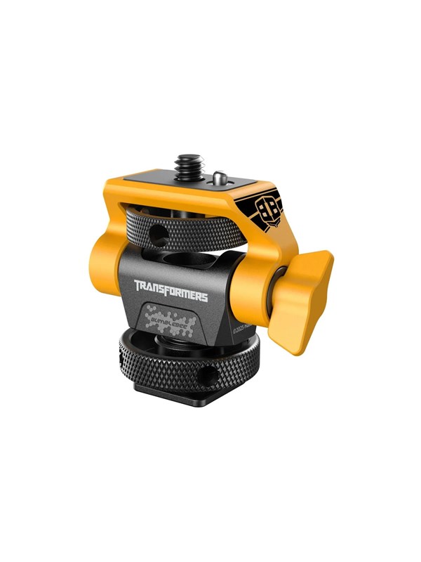 SmallRig 5519 Swivel and Tilt Adjustable Monitor Support with Cold Shoe (BumbleBee Edition)