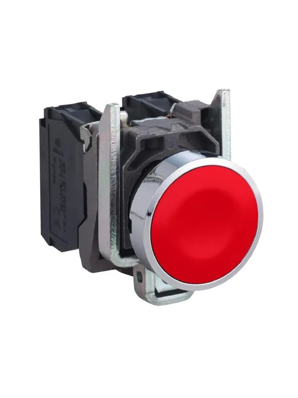 Schneider Electric Harmony push button complete with spring return and flat tou
