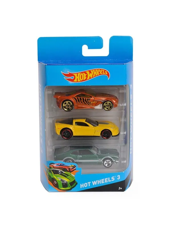 Hot Wheels 3-Pack (Assorted Colors)