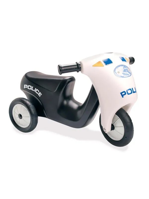Dantoy Scooter Police With Rubber Wheels