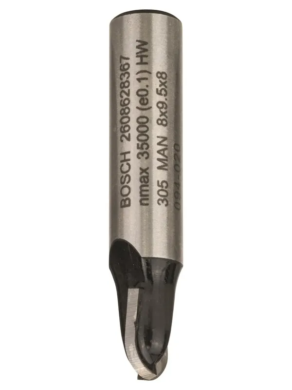 Bosch Hulkilfres, 8 mm, R1 4 mm, D 8 mm, L 9,2 mm, G 40 mm 8 mm, R1 4 mm, D 8 mm, L 9,2 mm, G 40 mm