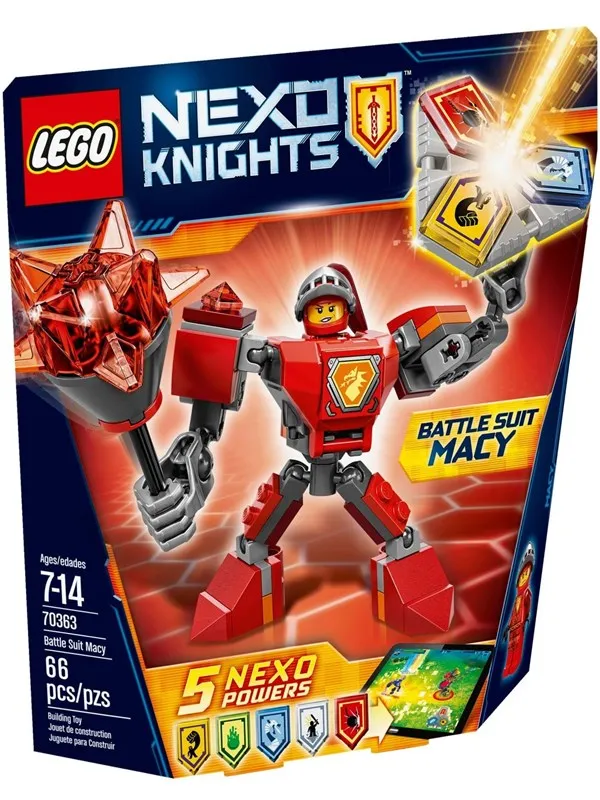 LEGO Nexo Knights 70363 70363 Macy i kamprustning