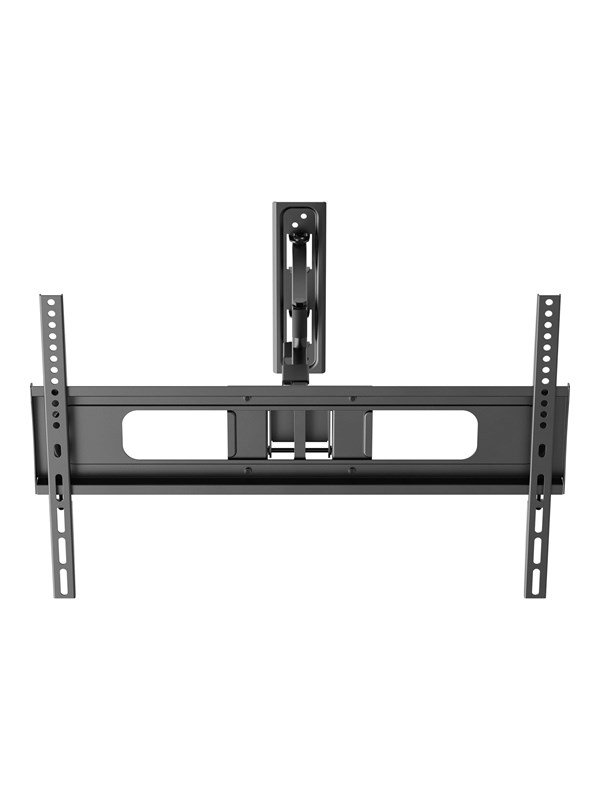 Deltaco mounting kit - full-motion - for flat panel - tilt swivel - black - Max 50 kg - recommended for 86"