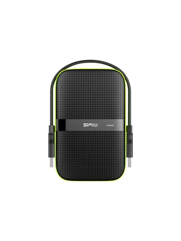 Silicon Power Armor A60 - Ekstern Harddisk - 1TB - Grønn