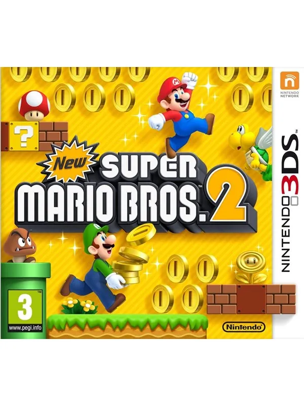 New Super Mario Bros. 2 - Nintendo 3DS - Action