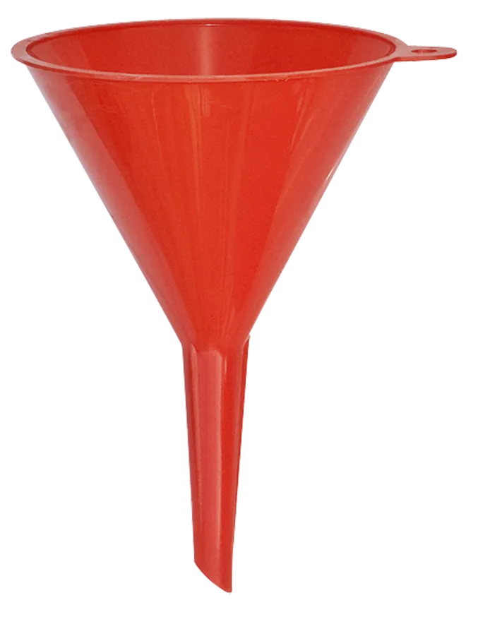 Tragt KZ1214 orange plast 100mm