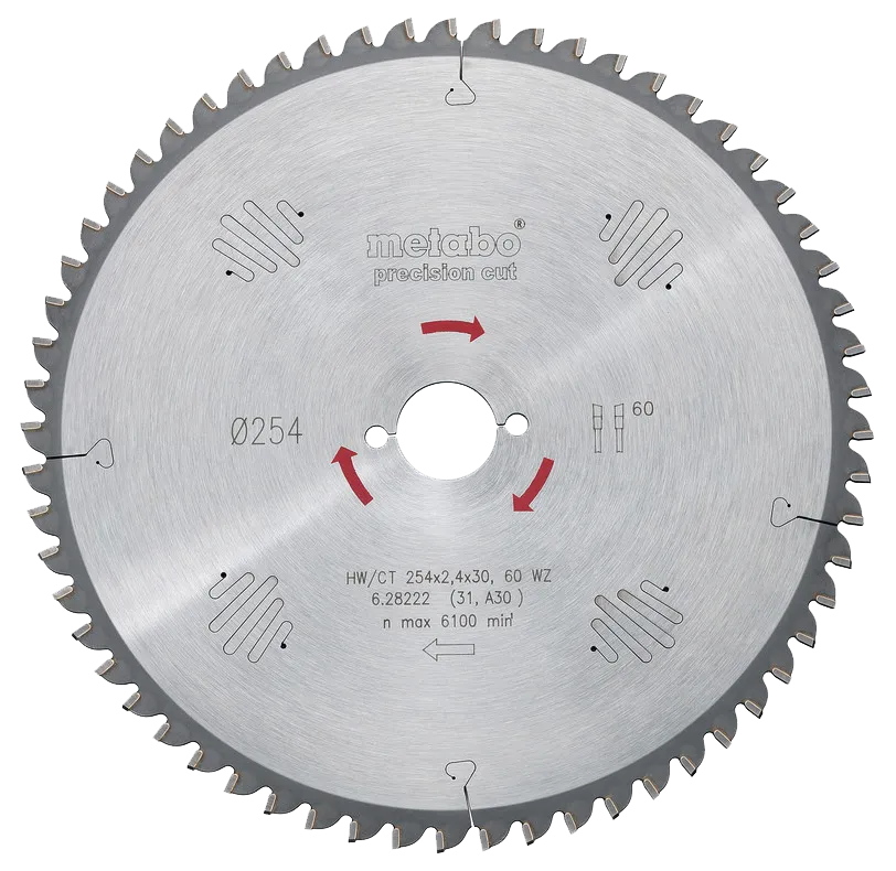 Sirkelsagblad for tre 160×1,6×16mm HW/CT Z24 WZ