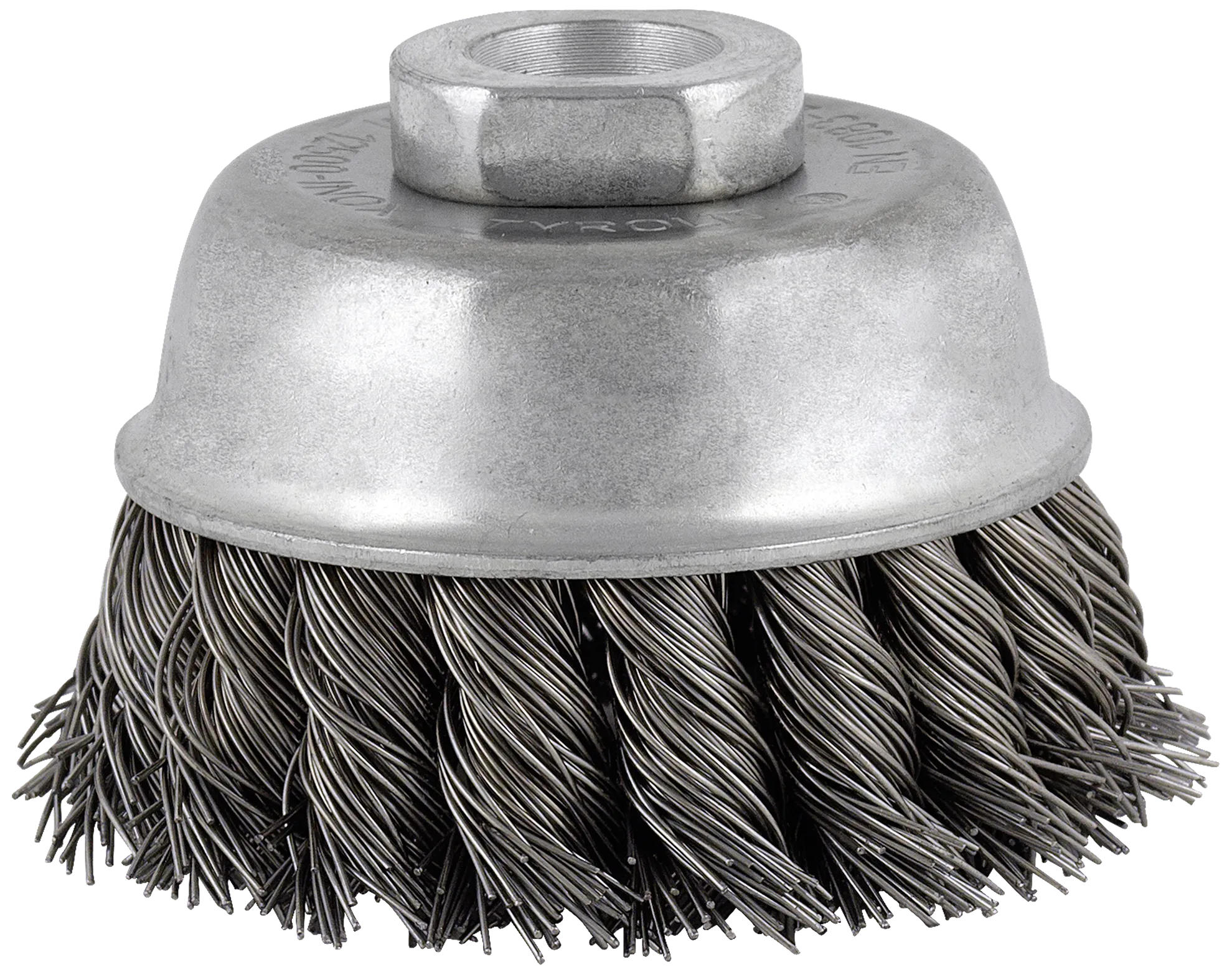 Kopstålbørste rett 6TDZ 65×20×M14 E0,35INOX