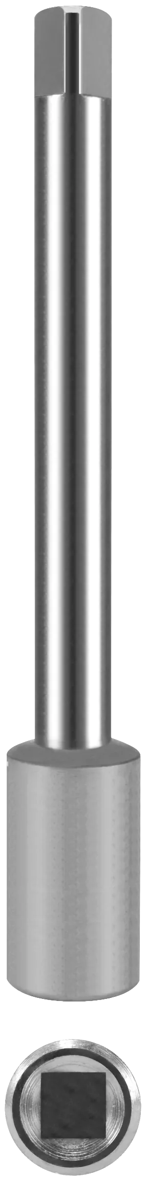 Forlenger t/stikktapp 2,7mm 4kant×80mm