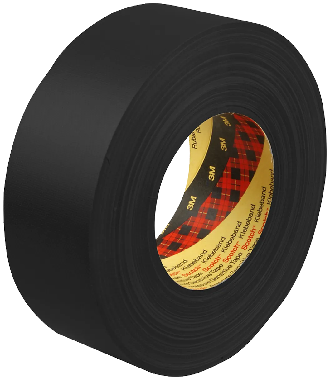 Lerretstape 2903, sort, 48mm×50m