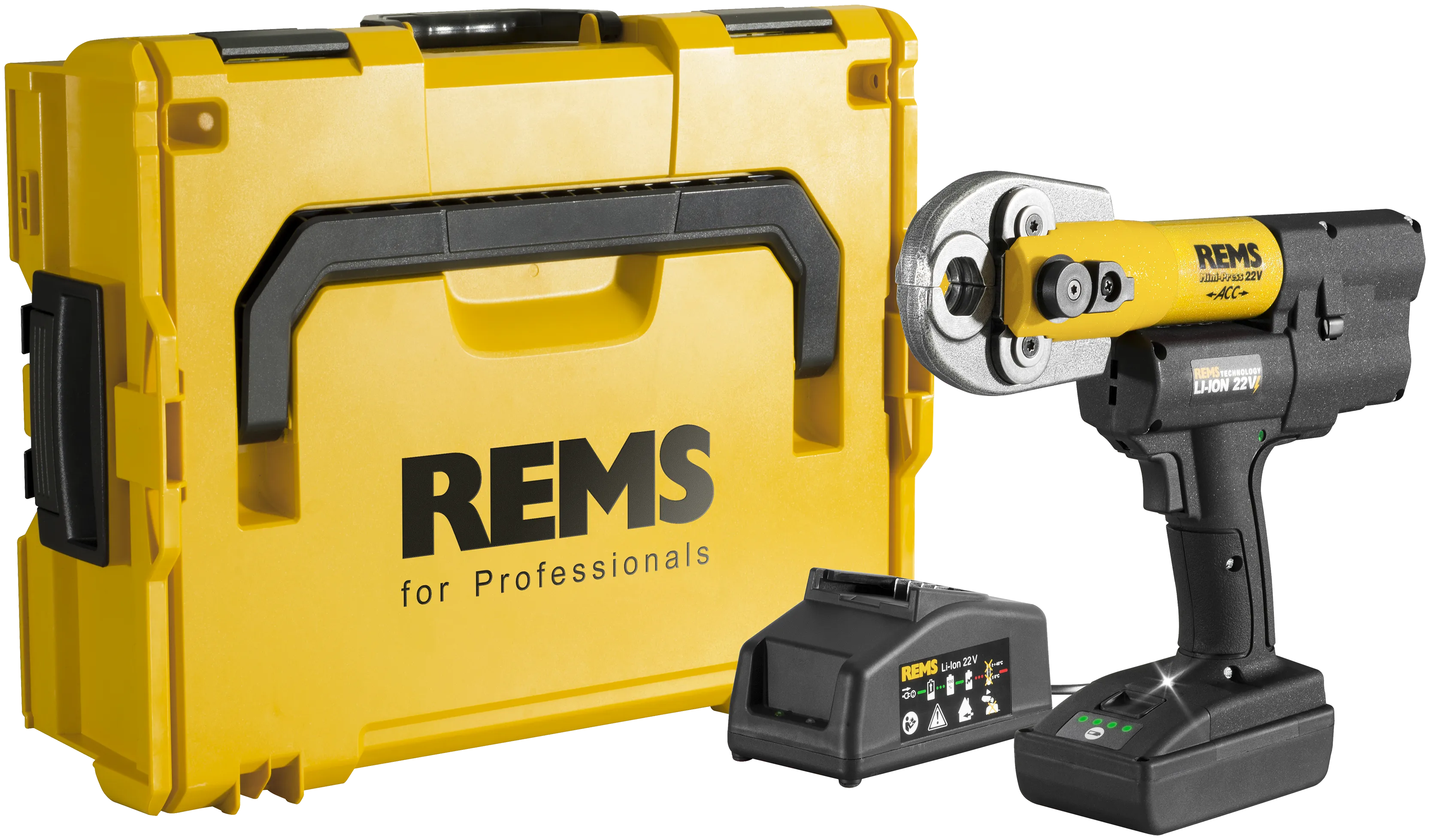 REMS pressmaskin mini 22V ACC BP i/L-boxx
