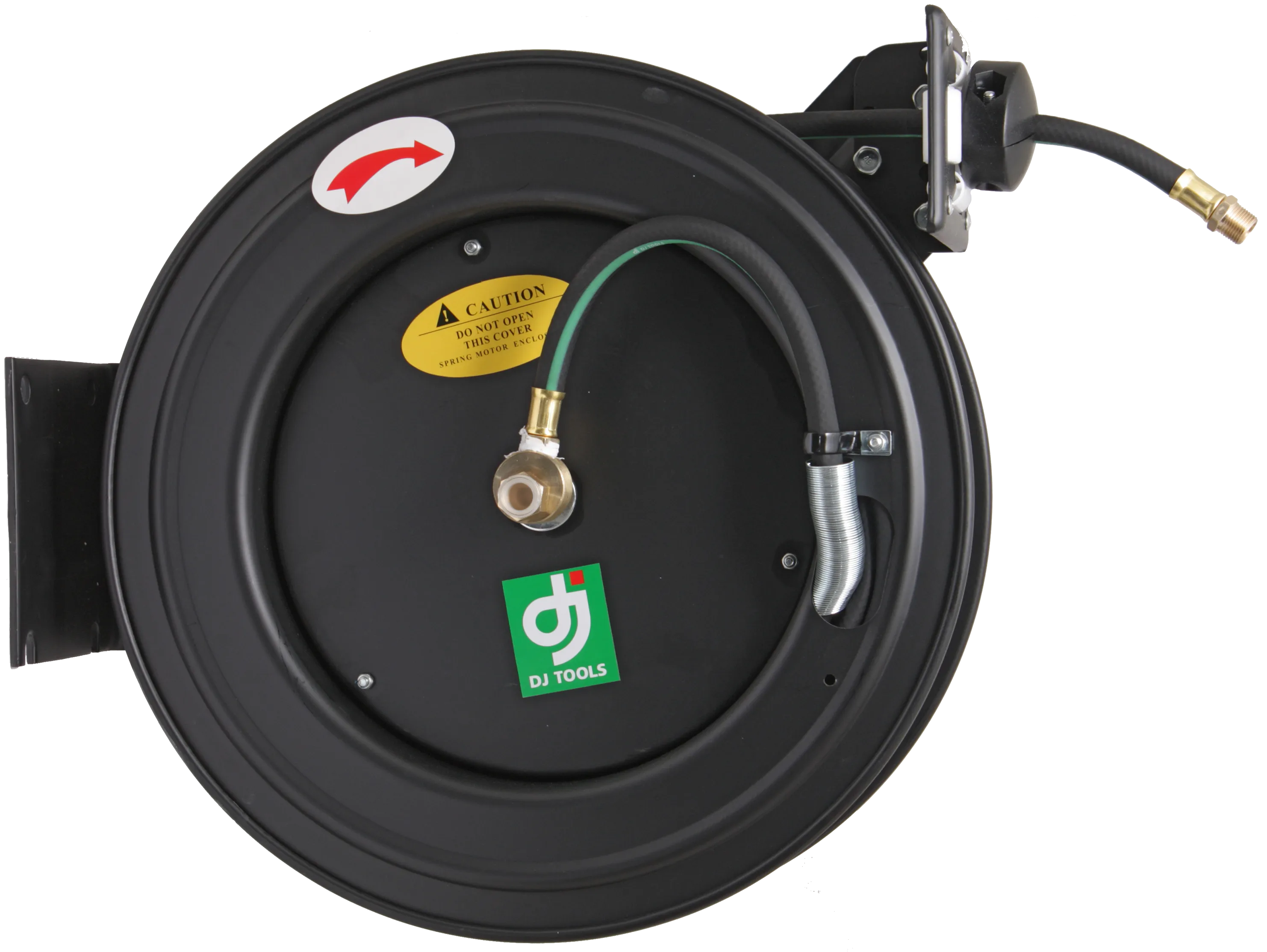 DJ TOOLS slangetrommel luft, flex 15 m 3/8"