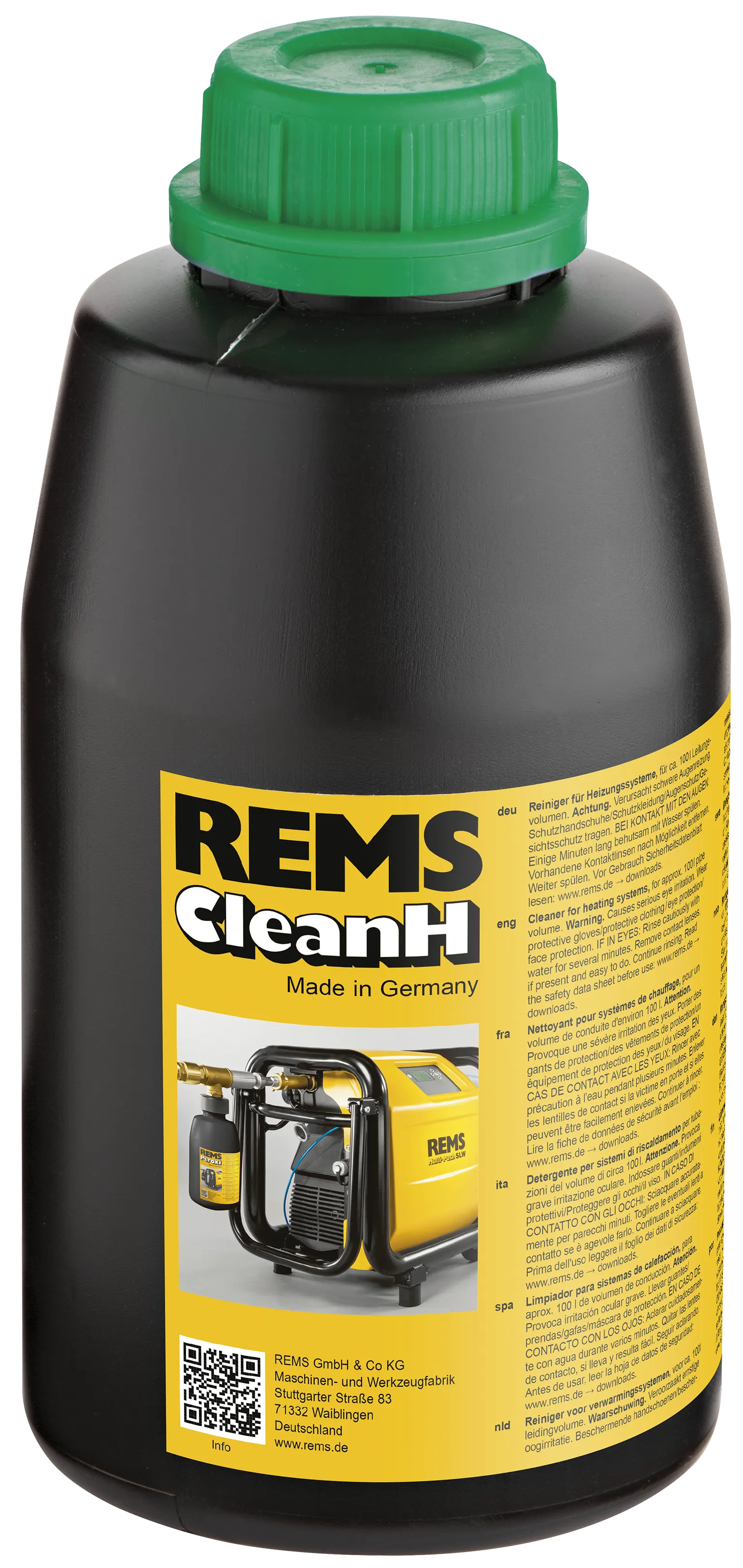 REMS rengjøringsmiddel CleanH til Multi-Push 1 liter
