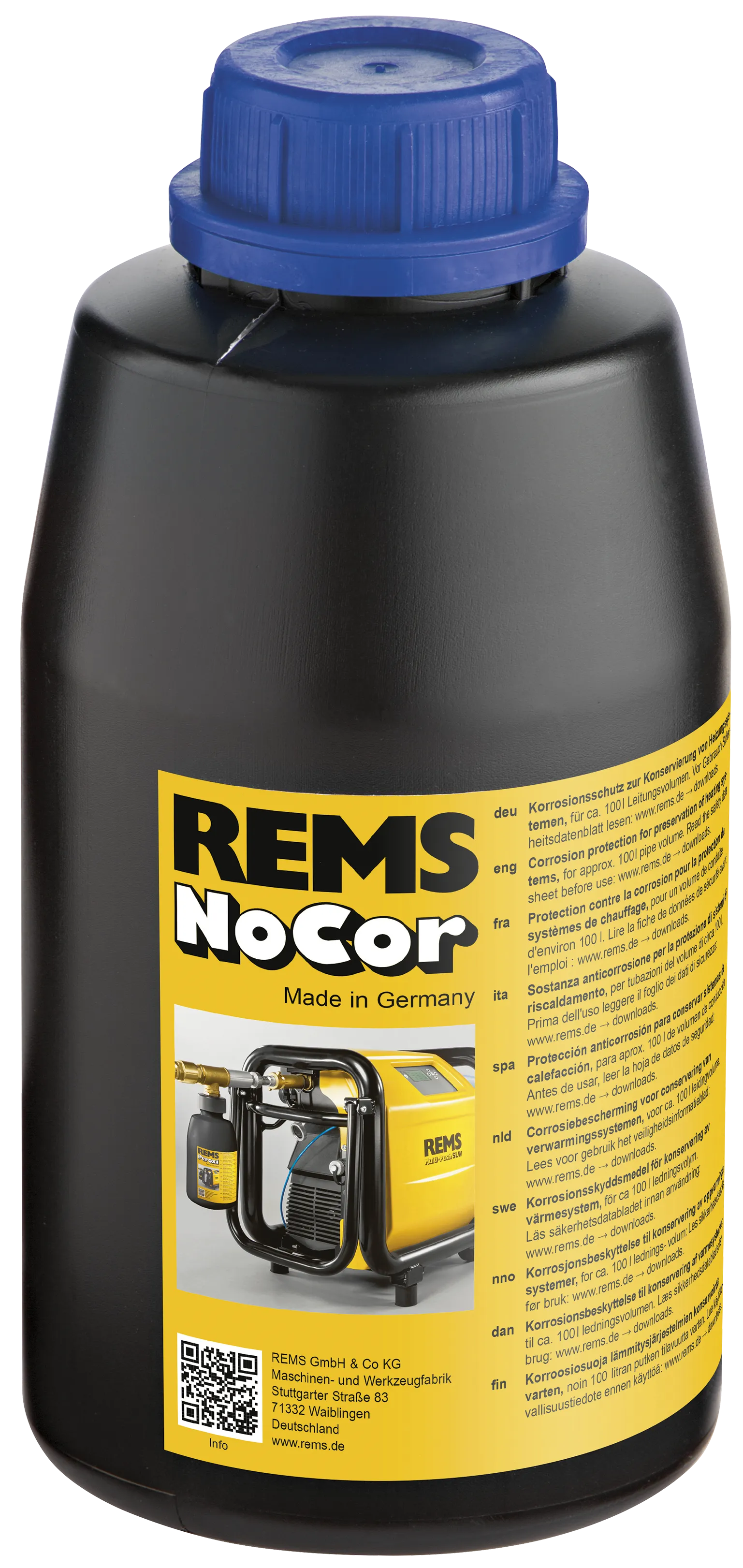 REMS korrosjonsbeskyttelse NoCor t/Multi Push 1ltr