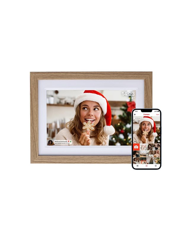 Rollei Smart Frame WiFi 1010 - Wood Brown