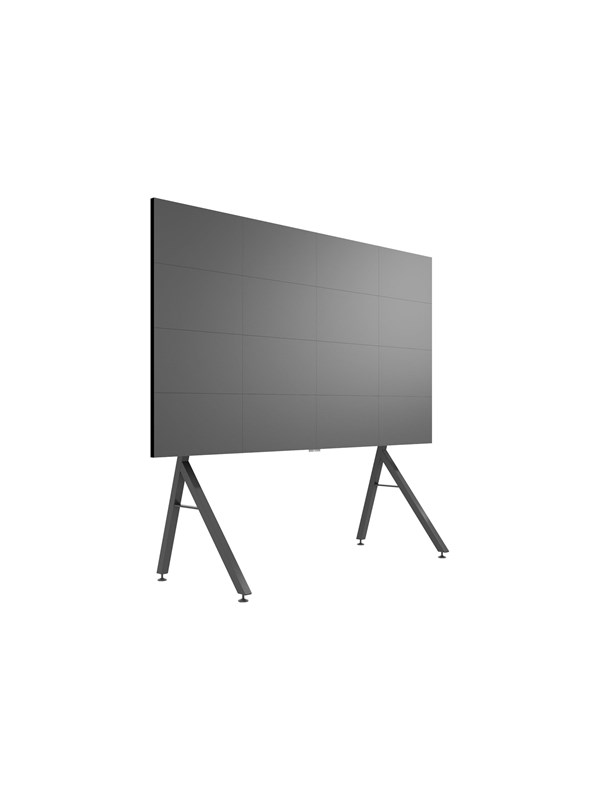 Multibrackets M Pro Series stand - for flat panel - black - Max - recommended for 136"