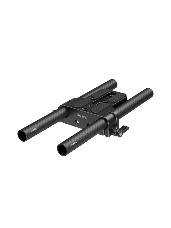 SmallRig Bottom Mount Plate with Dual 15mm Rod Clamp 5609