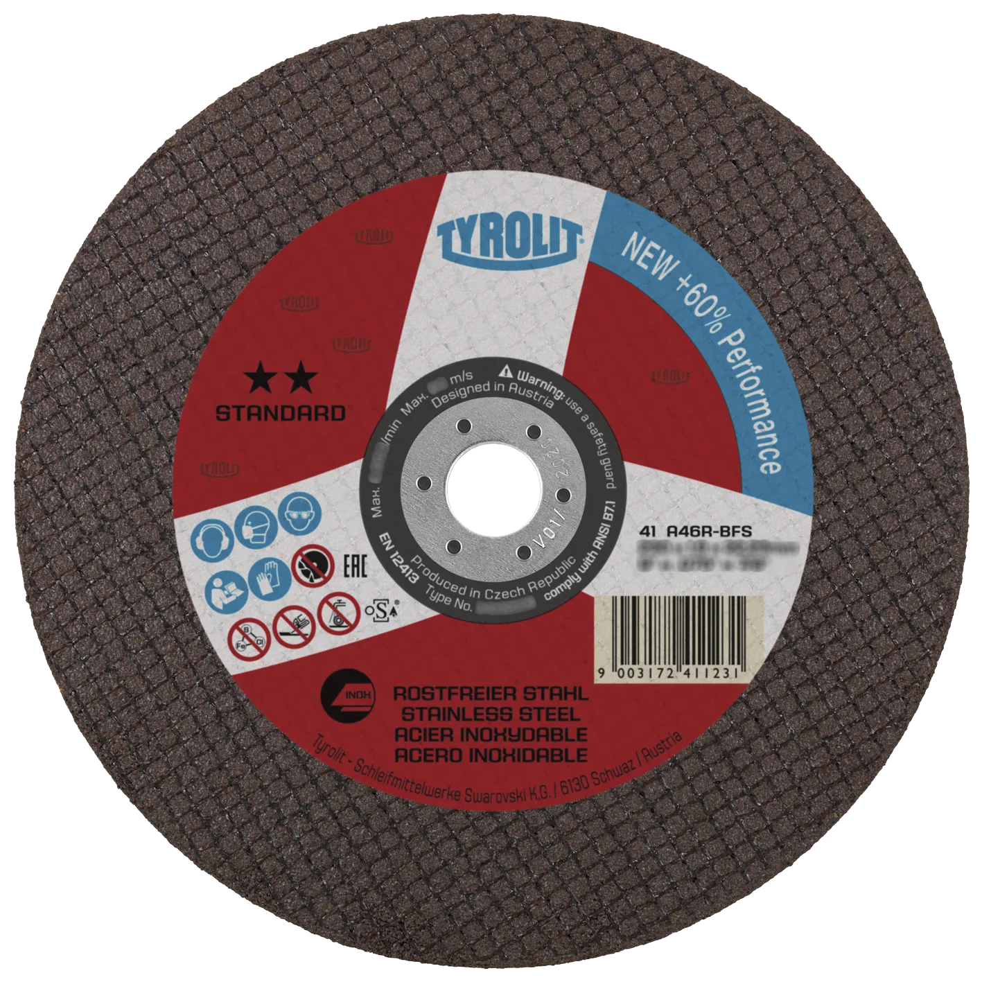 Kutteskive Standard 41X ø150×1,6 A46R-BFS