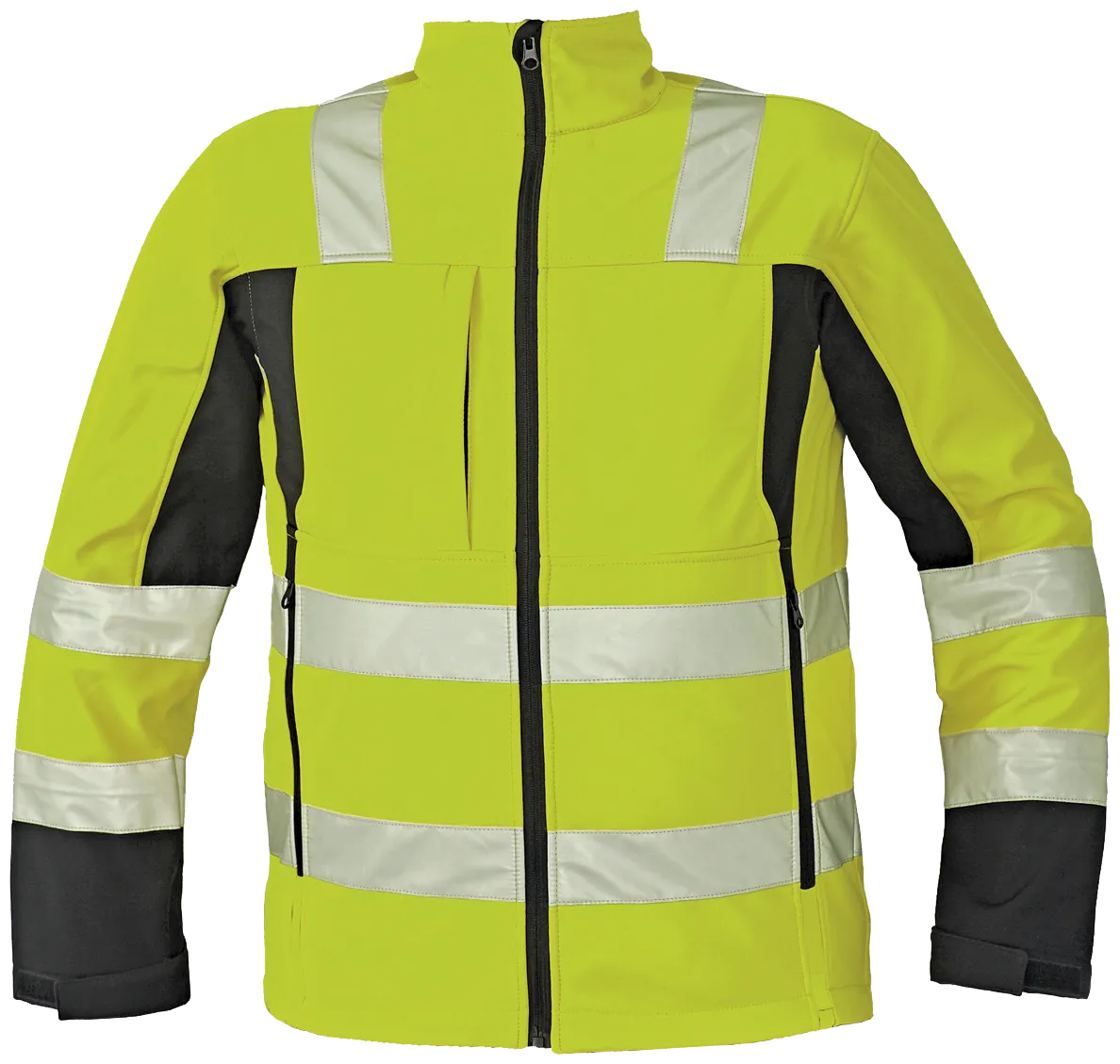 Malton softshelljakke Hi-viz gul str XL