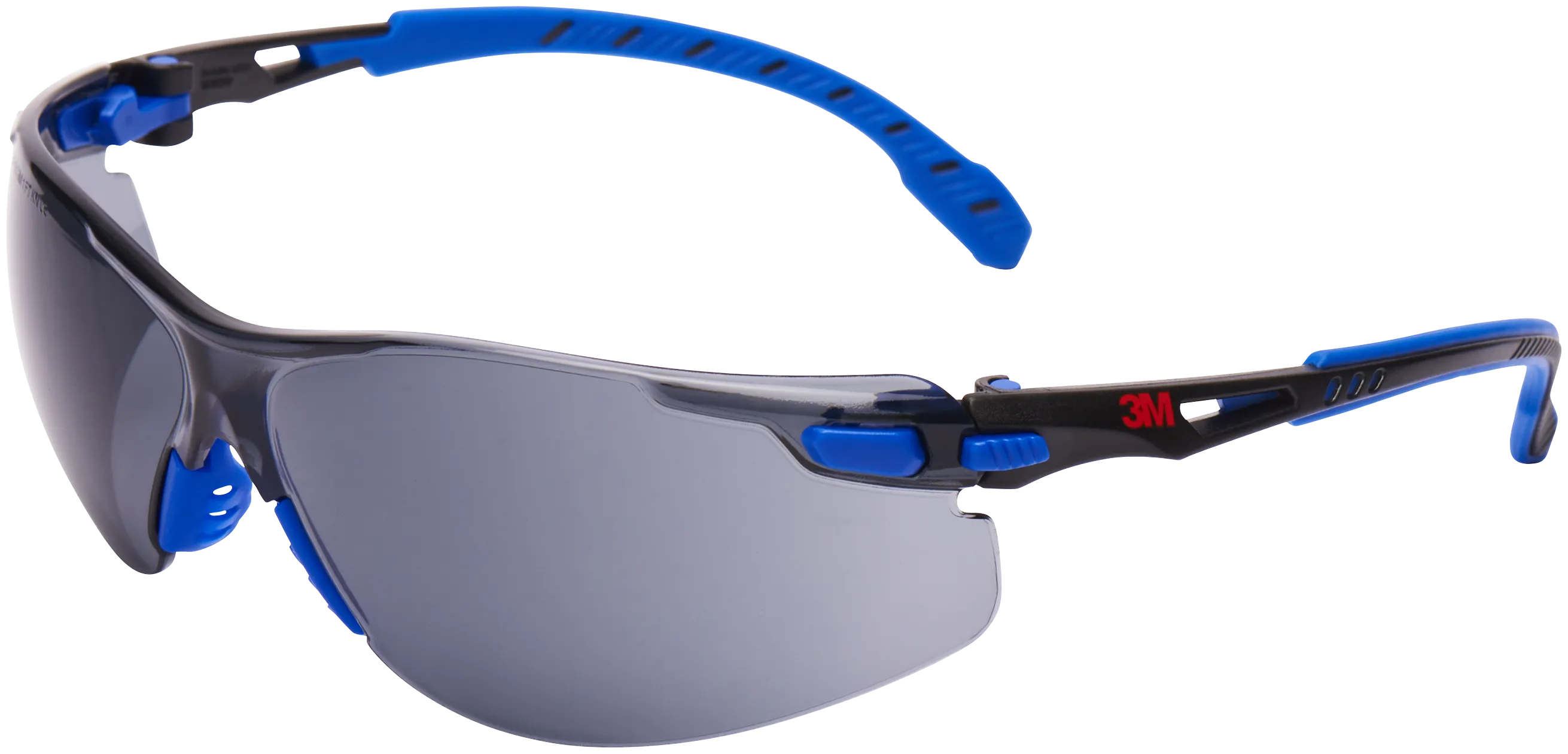 Solus vernebrille, blått/svart innfatning, grå glass
