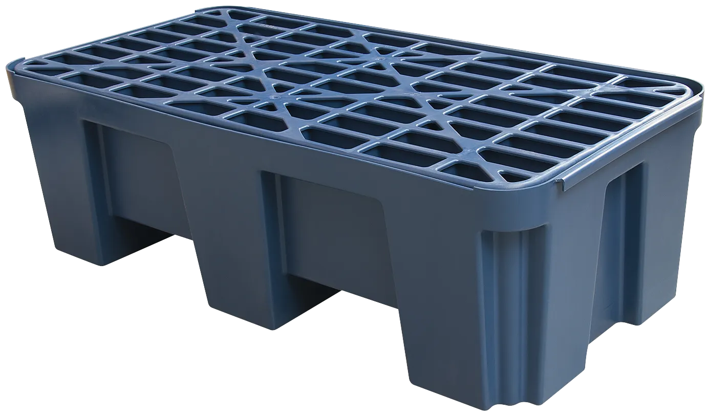 Opsamlingskar m/aftagelig rist 132×67×42cm 230 ltr