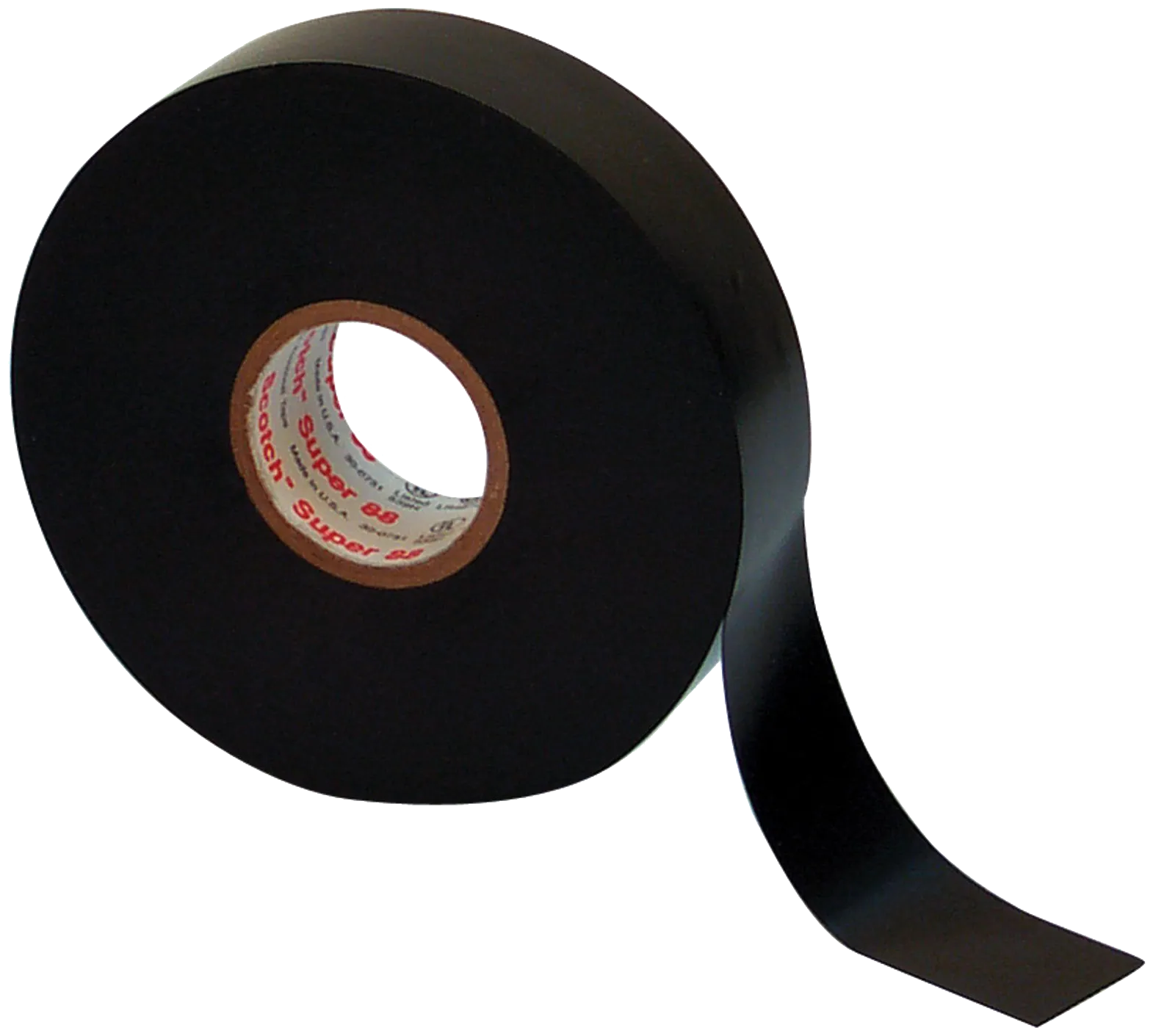 Super 88 isoleringstape PVC sort 25mm × 20m