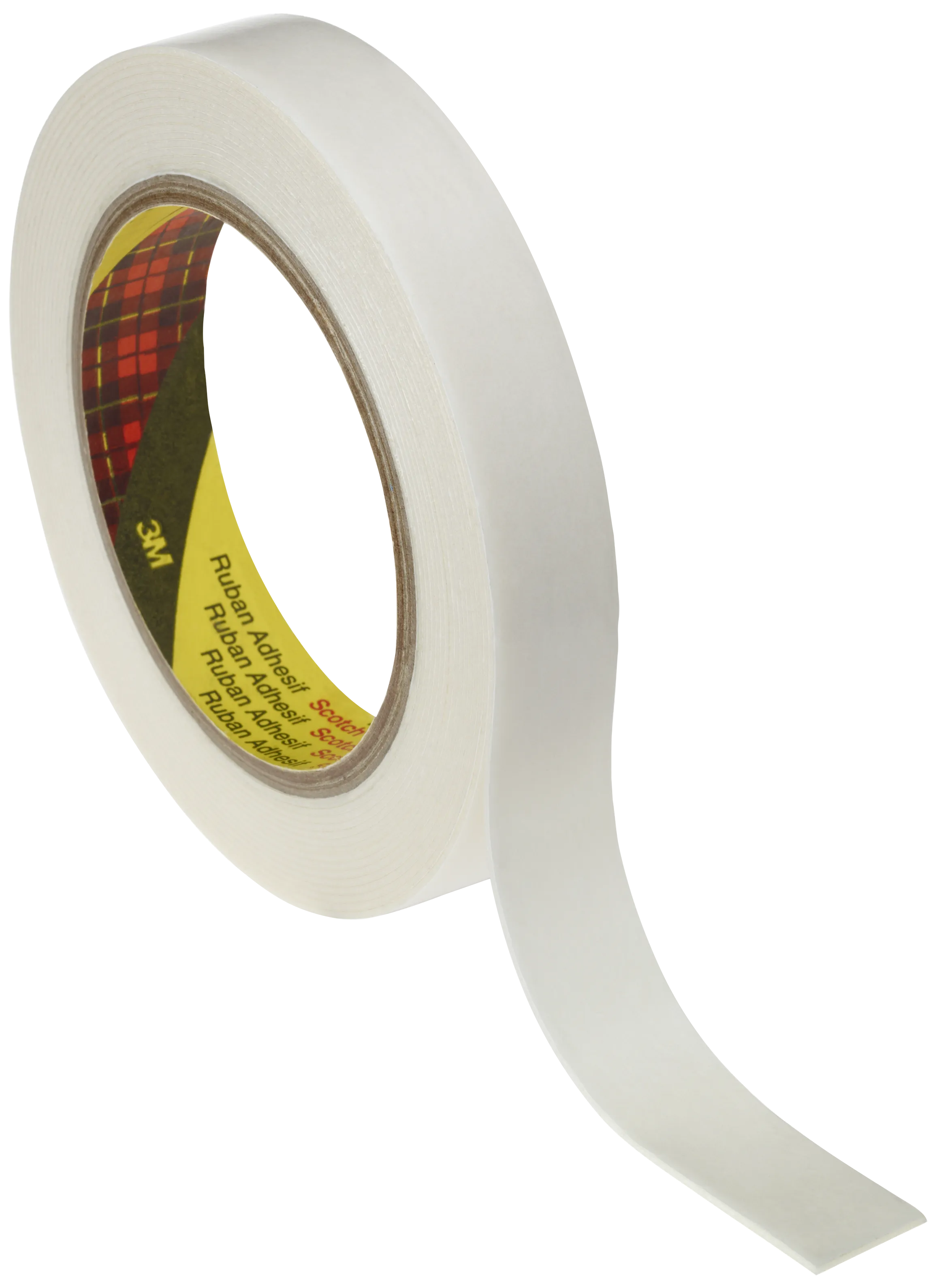 Dobbeltsidig skumtape 9536 hvit 19mm × 66m
