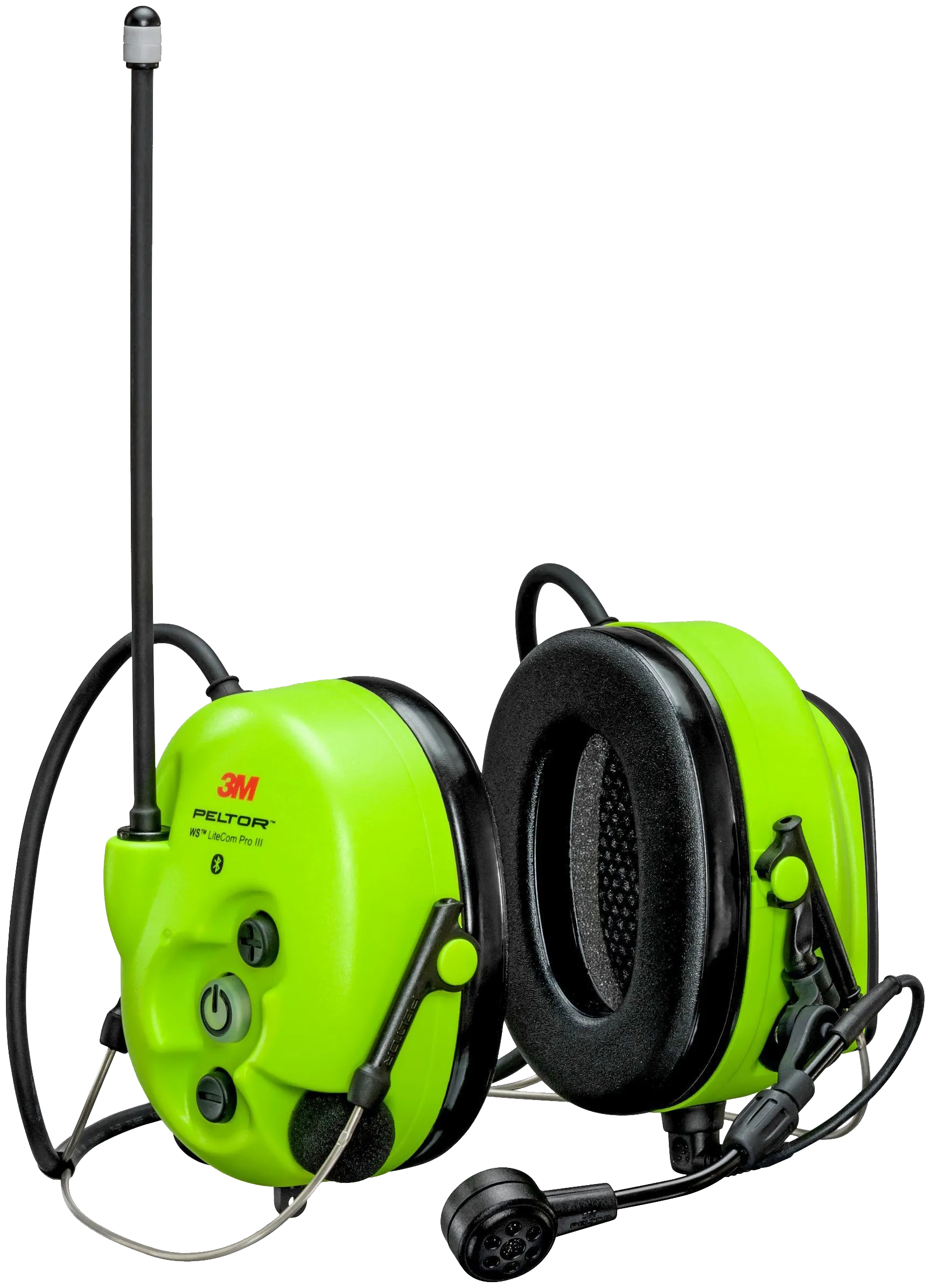 Peltor WS LiteCom III Hi-Viz hørselvern med nakkebøyle
