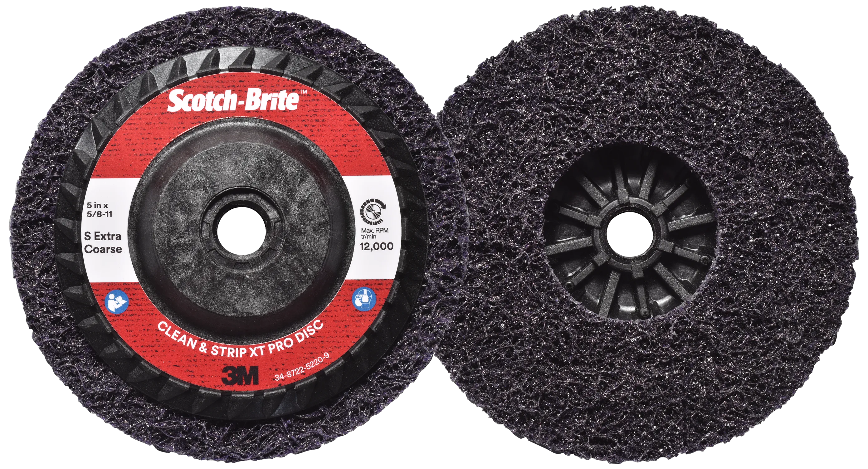 Clean & Strip XO-RD rondell lilla S-XCRS M14 125mm