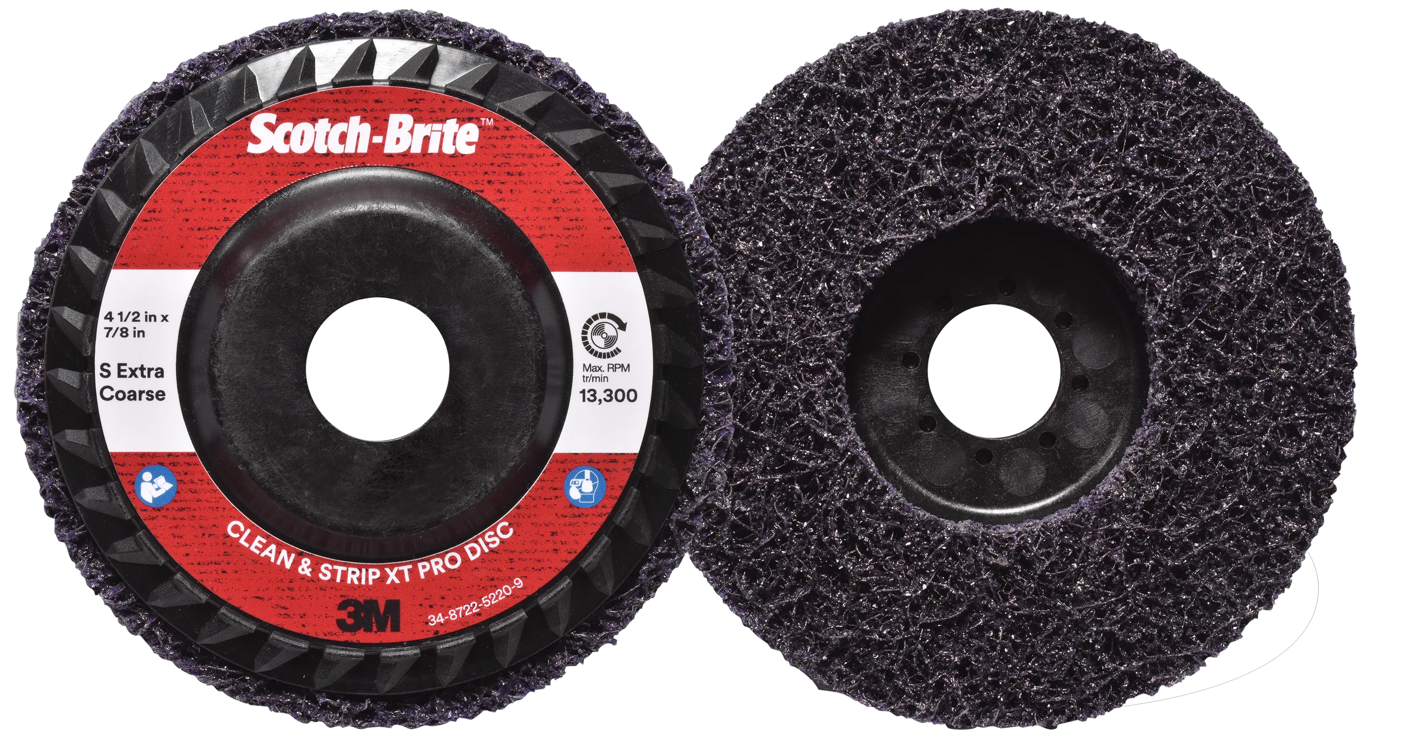 Clean & Strip XO-RD rondell lilla S-XCRS 125×22mm