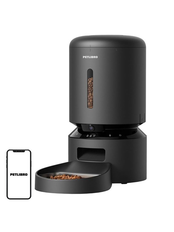 Petlibro Granary Smart Camera Feeder 5L Black