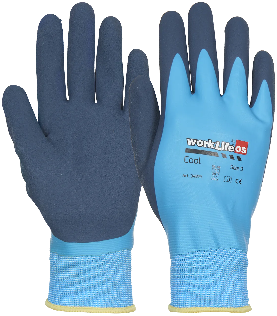 Worklife Cool full-dyppet arbeidshanske 34819-11