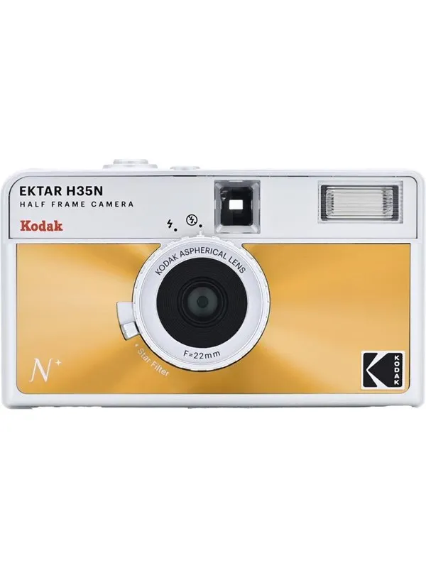 KODAK EKTAR H35N Camera Glazed Orange