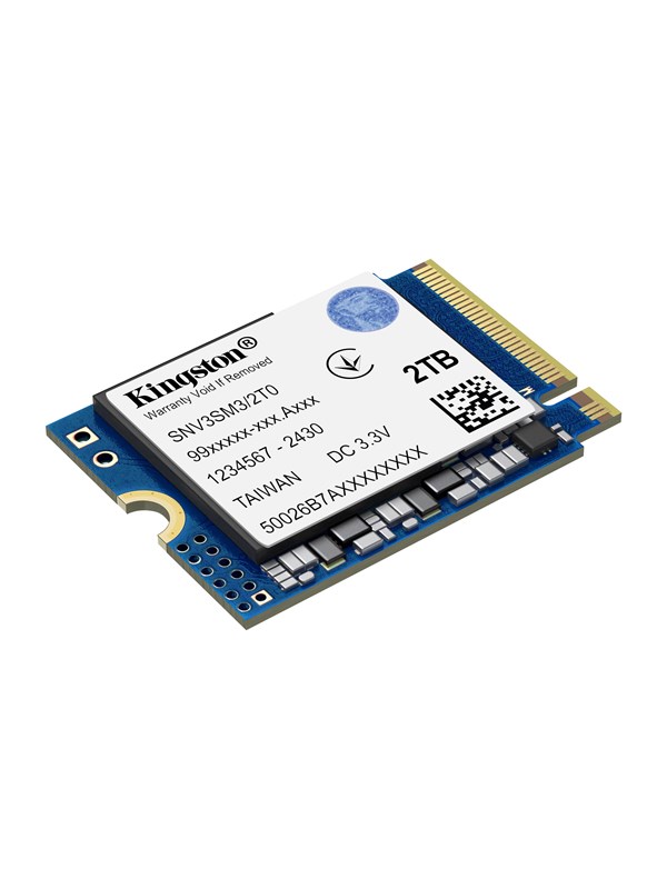 Kingston NV3 SSD - 2TB - PCIe 4.0 - M.2 2230