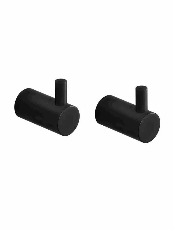 Pressalit towel hook pin matte black